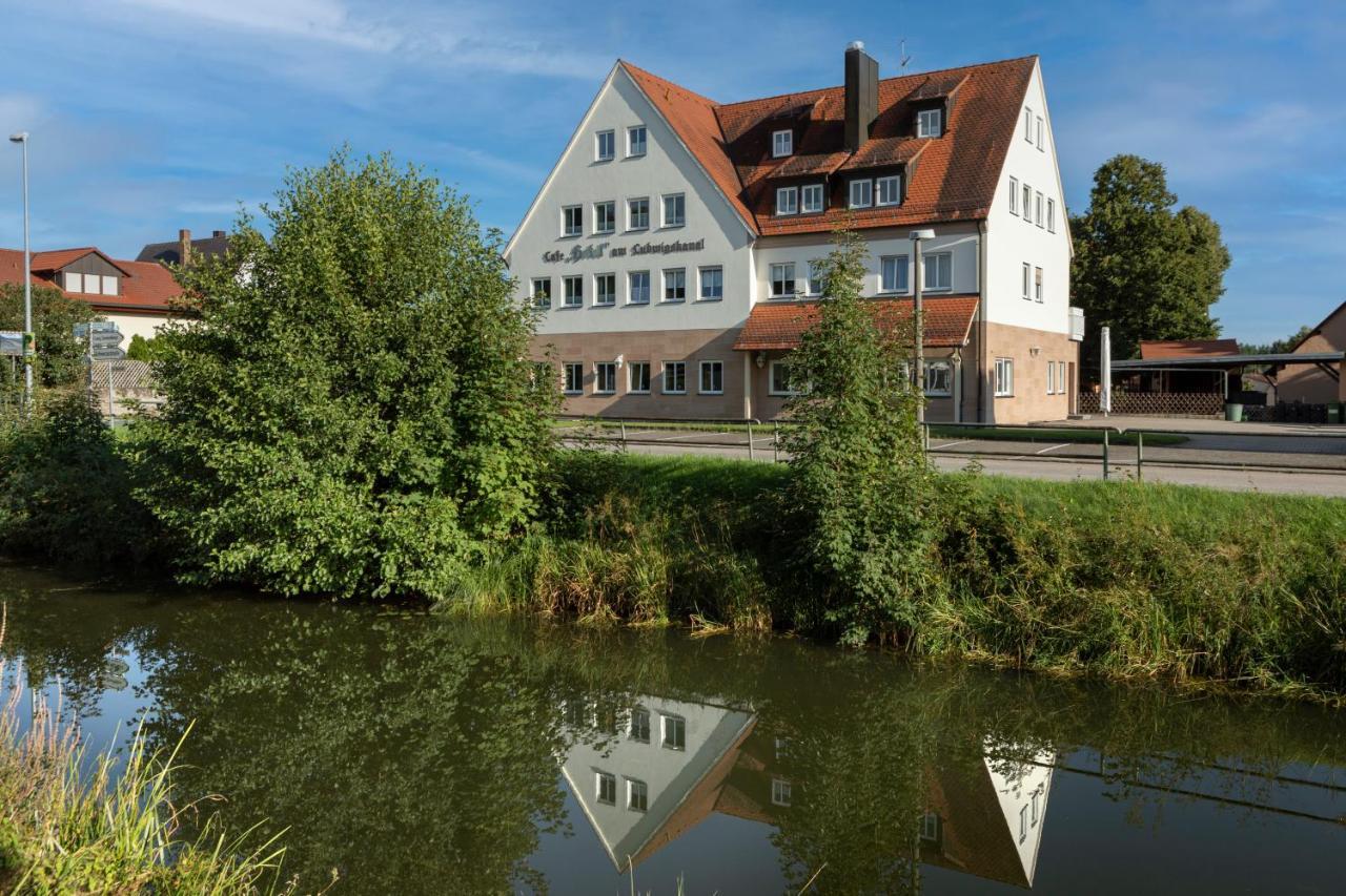 Hotel Am Ludwigskanal Wendelstein Exteriér fotografie